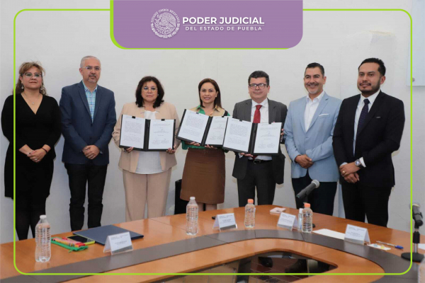 Establecen Alianza Poder Judicial de Puebla y SEDIF para Proteger a Niñas, Niños y Adolescentes